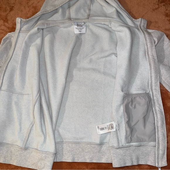 Athleta Girl - Gray Zip Up Jacket - Girls XXL (16) - Picture 2 of 9